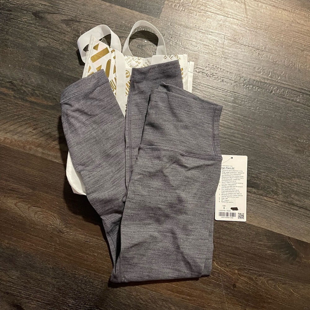 Lululemon Align 25” Legging Pant, Size 6 NWT